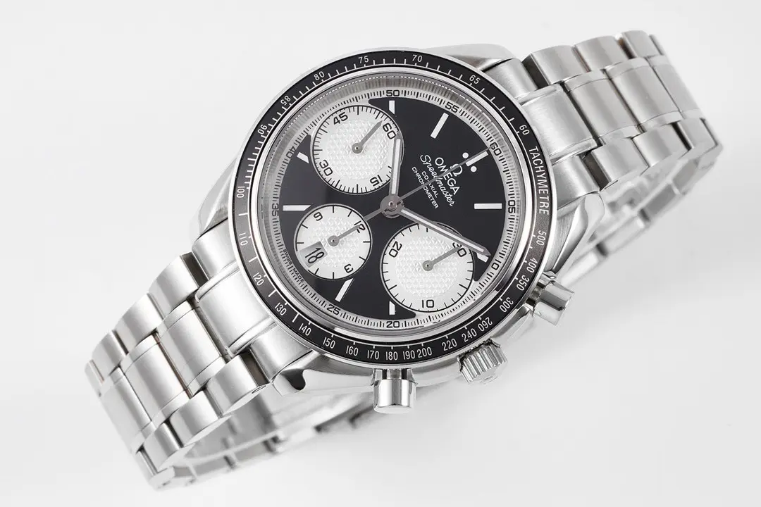OS Factory OMEGA Speedmaster 326.32.40.50.06.001 VSF Black White Watch Timeless 6992